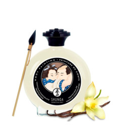 Peinture de corps comestible vanille chocolat blanc 100ml - CC817001
